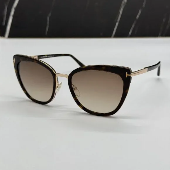 NEW TOM FORD TF717 52F WOMEN CAT EYE SUNGLASSES TOM FORD  display picture 2